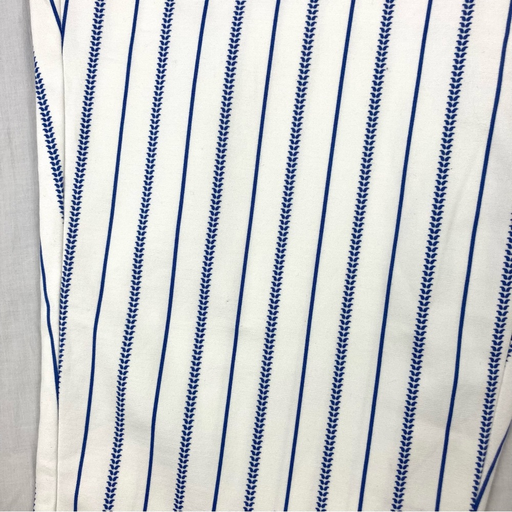 Chico's So Slimming Crop Pants size 8 Striped cuff - Picture 9 of 16